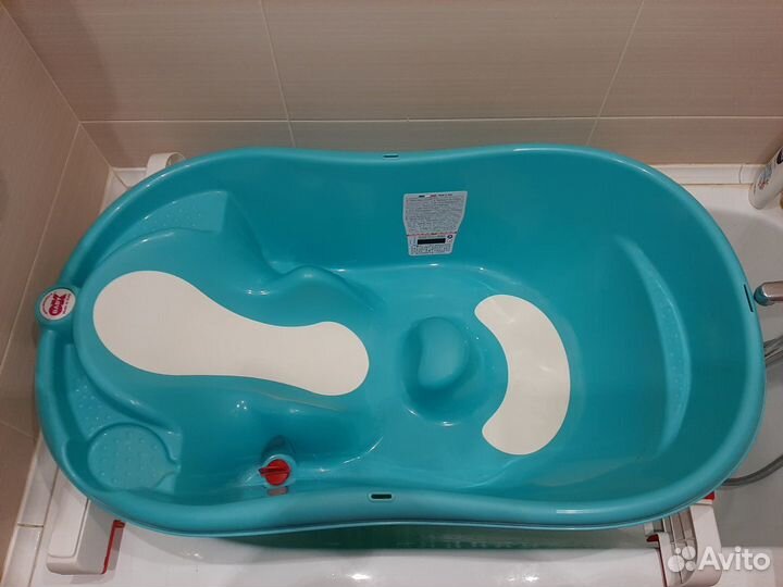 Ванночка для купания Ok Baby Italy, с рельсами