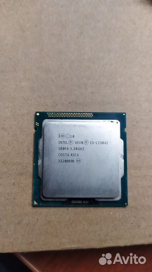 Процессор xeon e3 1230 v2