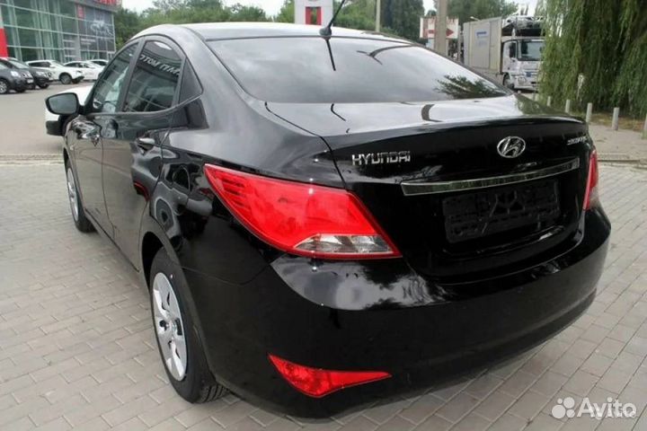 Крышка багажника Hyundai Solaris 1 Phantom black