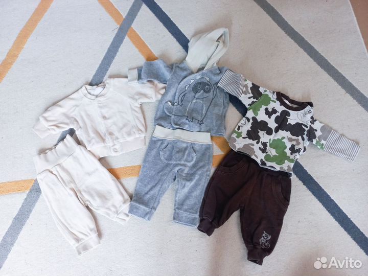 Одежда на мальчика пакетом от рождения до года
