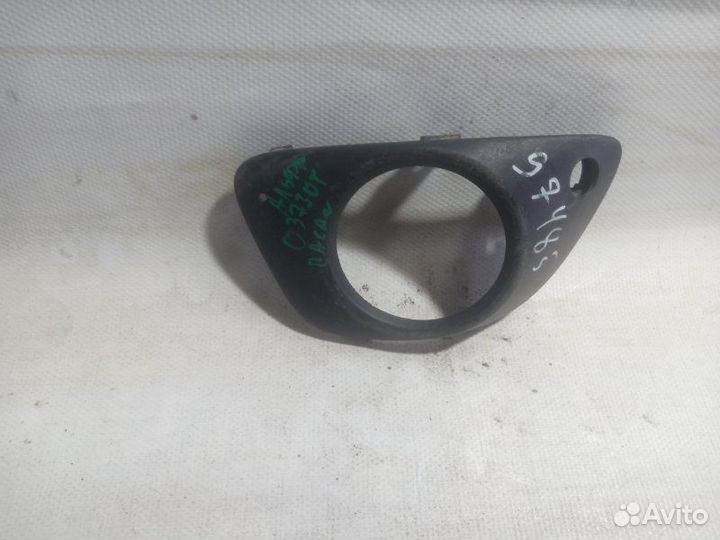 Накладка на туманку передняя левая Porsche Macan