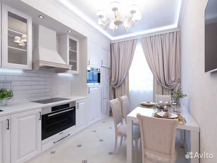 Натяжной потолок артикул LV67