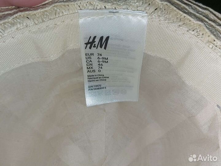 Шляпа детская