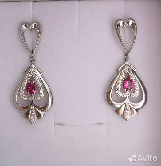 Серьги серебро 925 проба