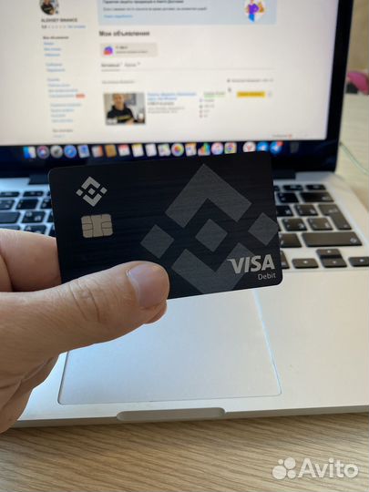 Помогу оформить карту Visa Binance за 1 день