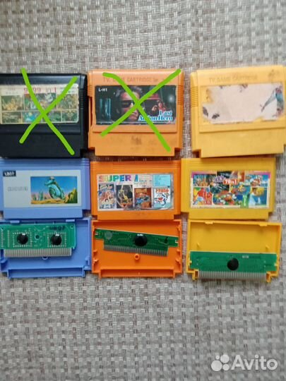 Картриджи dendy