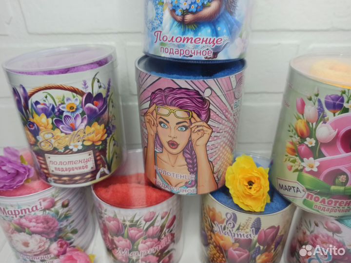 Полотенце на 8 марта