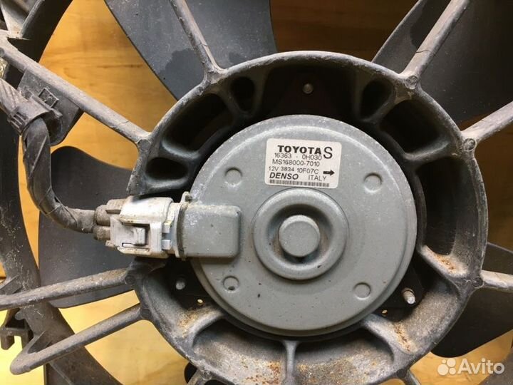 Диффузор радиатора Toyota Avensis AZT250 1azfse