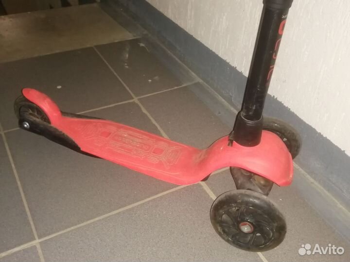 Самокат детский трехколесный бу