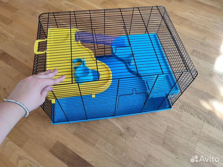 Клетка для крыс/хомяков/дегудвухэтажная