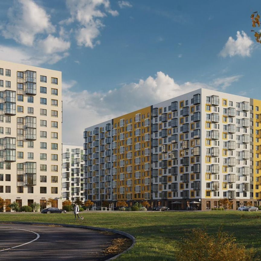 2-к. квартира, 54,6 м², 5/13 эт.