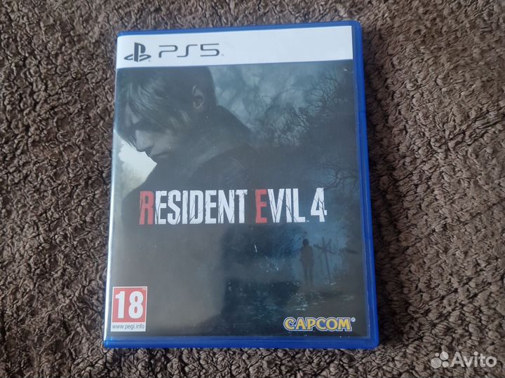Resident evil 4 remake ps5 диск