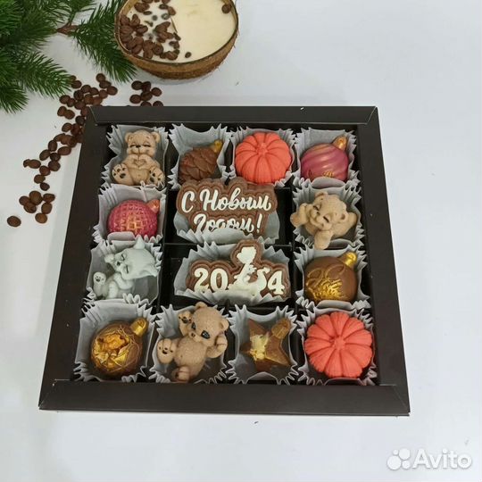 Шоколадные конфеты ручной работы