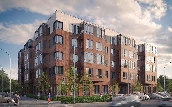 3-к. квартира, 77,2 м², 4/5 эт.