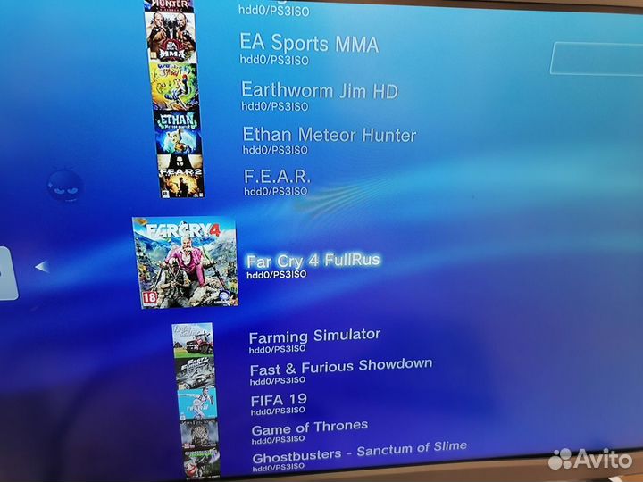 PlayStation 3 slim 320 Gb+2 джоя +91 игра