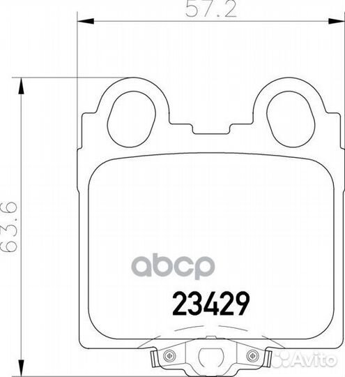 Колодки тормозные задн lexus GS, IS I, SC, toyo