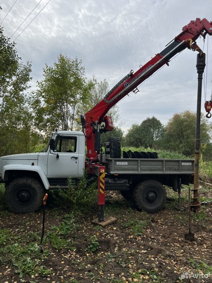 Бурильно-крановая машина ГАЗ БКМ-317-01, 2019