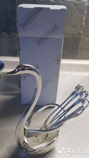 Набор десертных вилок с подставкой 