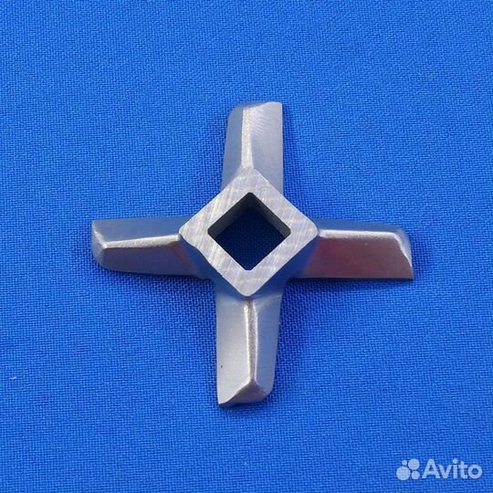 Нож №8 для мясорубки Zelmer 4 гранный ZL005