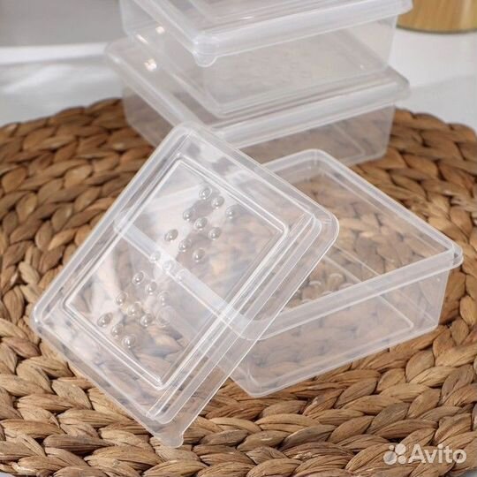 Набор ёмкостей для заморозки, 500 мл, 3 шт