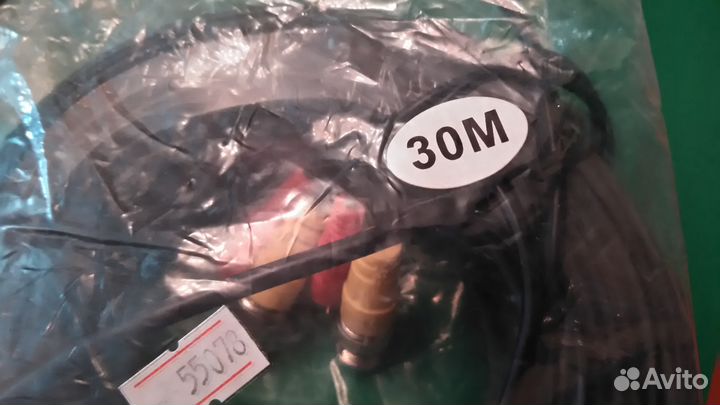 30 м. нового видеокабеля с переходниками