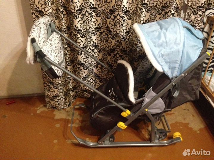 Коляска санки