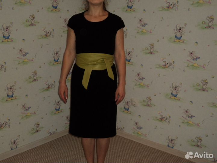 Продаю кожаный пояс-кушак/пояс оби на 42-44 р-р