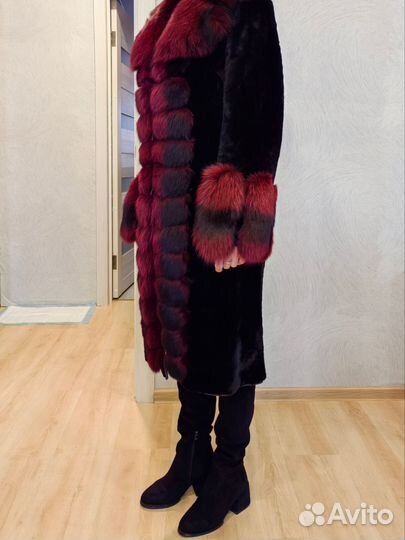 Шуба мутоновая