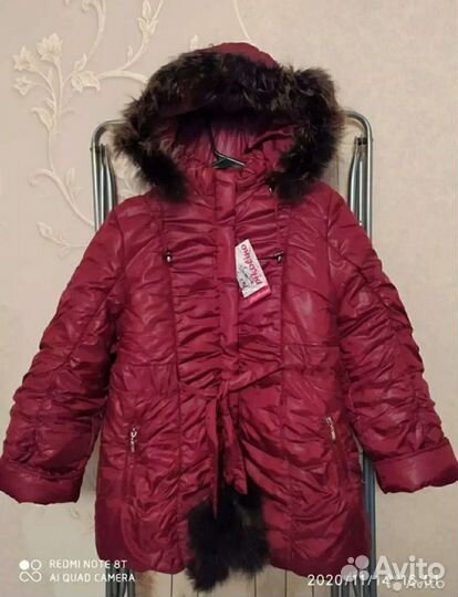 Новый пуховик. Зима.Р.158-164