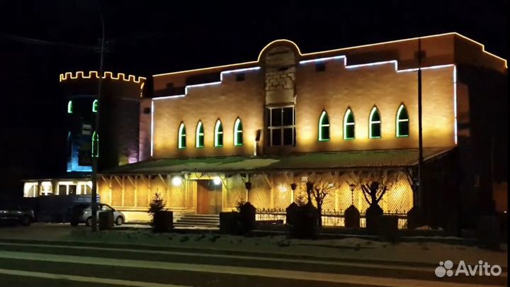 Архитектурное освещение зданий, домов, сооружений