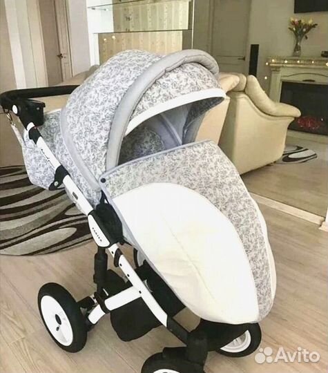 Коляска verdi 3 в 1,двойная амортизация,новая