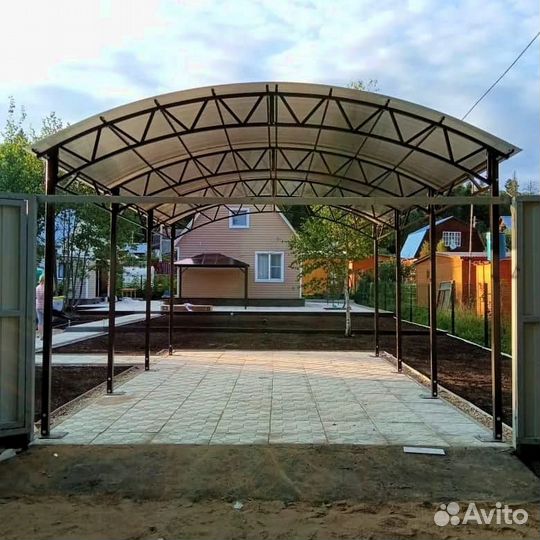 Навесы и беседки