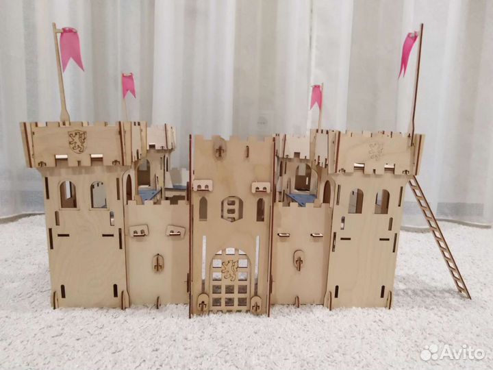 Деревянный конструктор Крепость