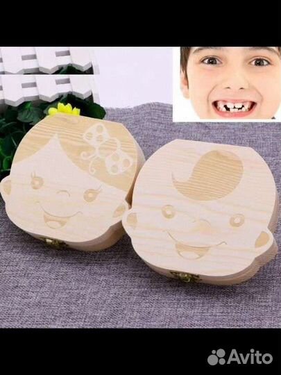 Шкатулка для хранения молочных зубов. Новый