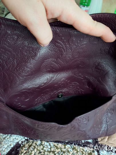 Сумка натуральная кожа Tervolina