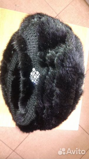 Новый норковый берет