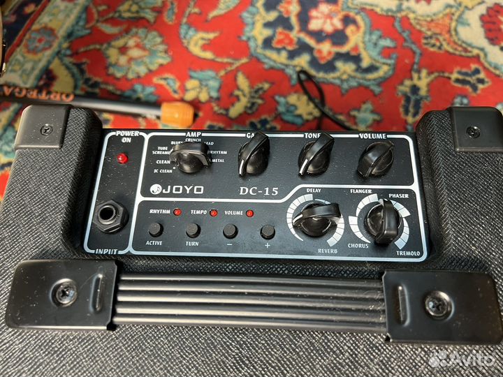 Комбоусилитель для гитары Joyo DC15 с ритмами