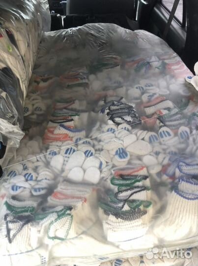 Перчатки некондиция пвх хб