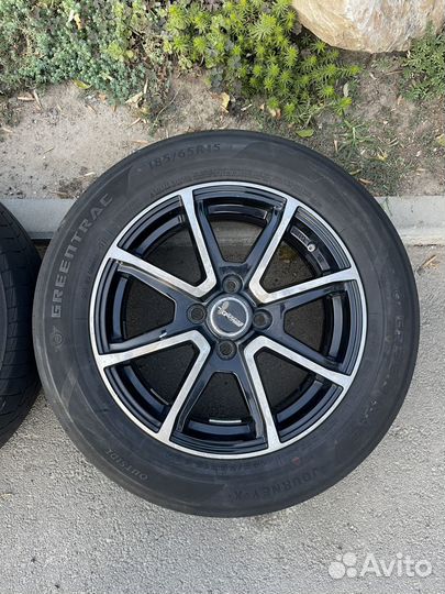 Литье R15 4x100 с резиной