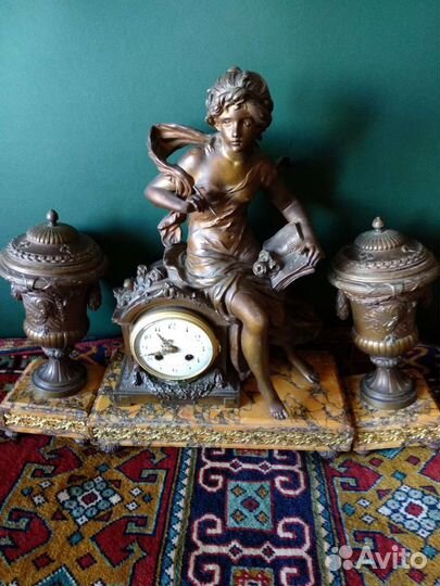 Часы каминные Европа 19 век