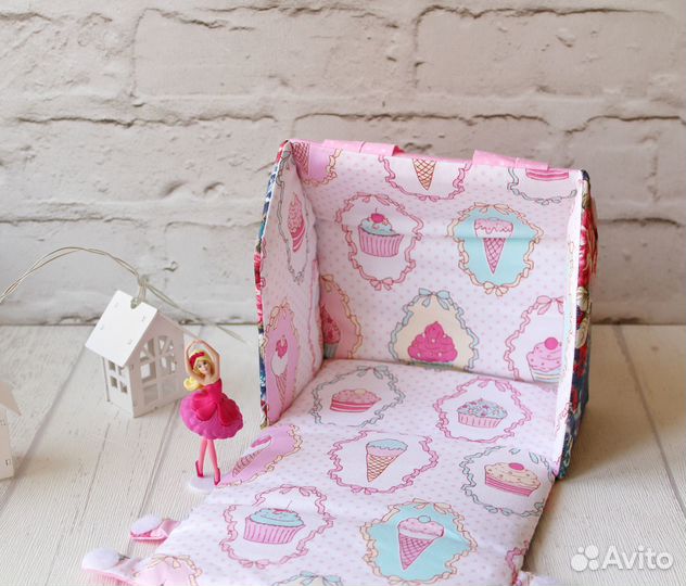 Домик сумочка для девочки. Кукольный домик