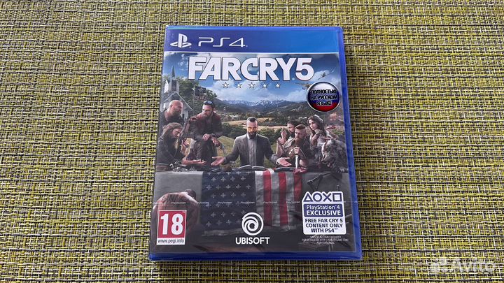 Far cry 5 ps4 Новый диск