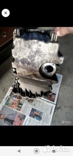 Масляный насос Ауди А4 В6,ALT 2.0, поддон alt 2.0