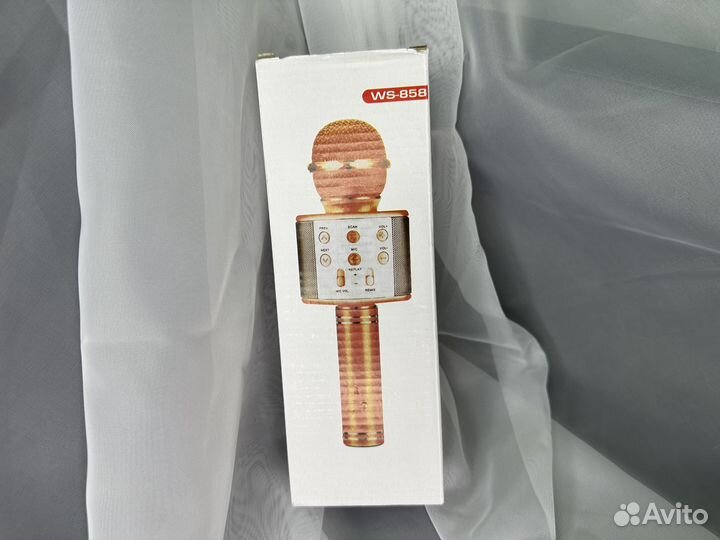 Микрофон для караоке bluetooth беспроводной