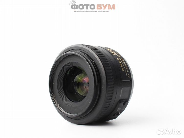 Объектив Nikon AF-S 35mm f1.8 G DX