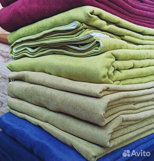 Шторы новые Канвас Турция 3-4м