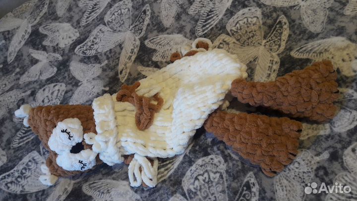 Игрушка-пижамница совёнок