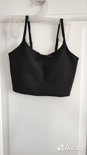 Спортивный укороченный топ H&M