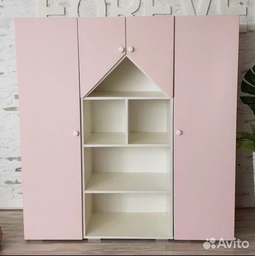 Шкаф-стеллаж Домик