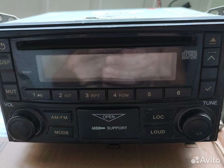 Штатная магнитола geely